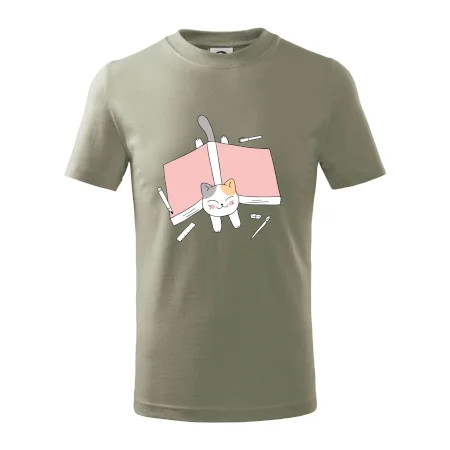 Učení na státnice kočka