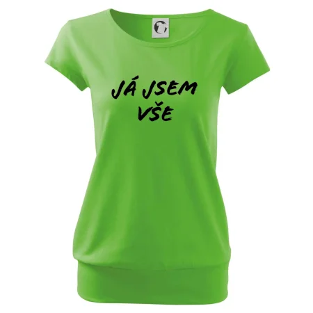 Nápis Já jsem vše!