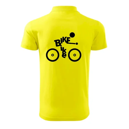 Bike nápis postava
