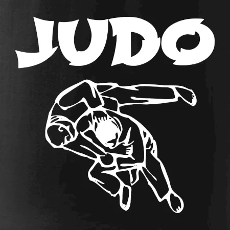 Judo nápis + postavy