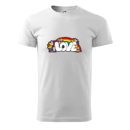 Love s duhou v pozadí