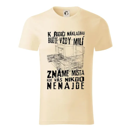 K řidiči náklaďáku buďte vždy milý