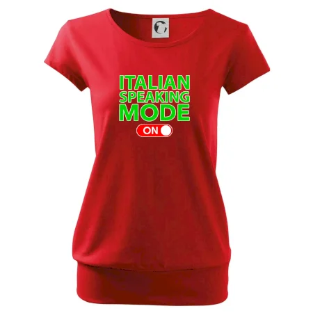 Italian speaking mode - ON