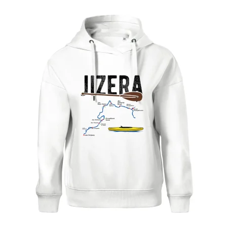 Mapa řeky Jizery