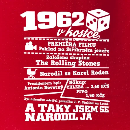 1962 v kostce
