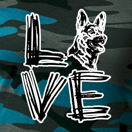 Německý ovčák love