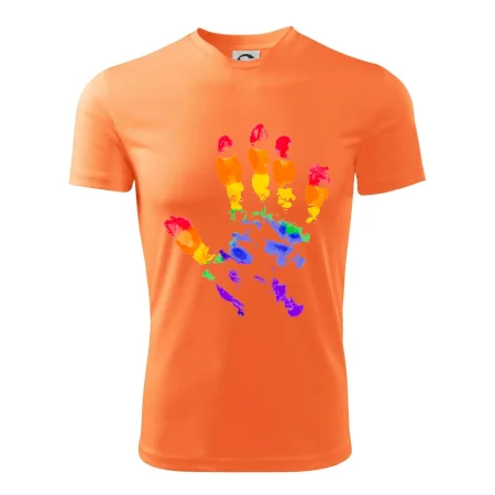 LGBT hand print