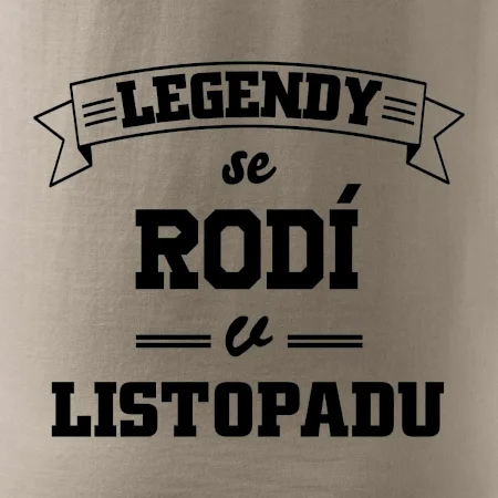 Legendy se rodí v listopadu