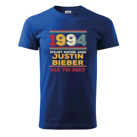 1994 stejný ročník jako Justin Bieber