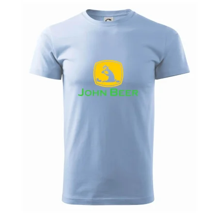 John Beer jelen s pivem