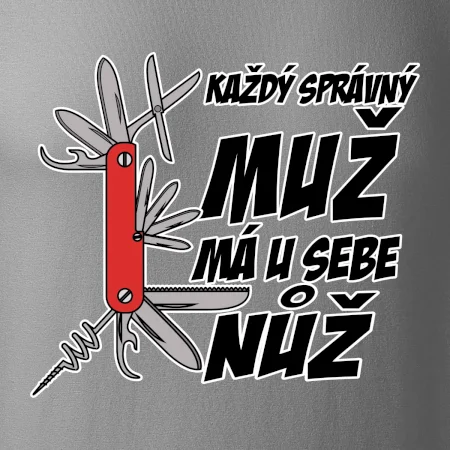 Každý správný muž, má u sebe nůž