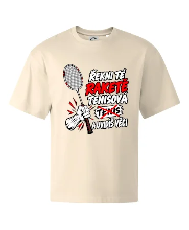 Badmintonová raketa není tenisová
