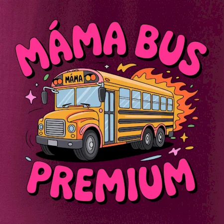 Kreslený Máma bus premium
