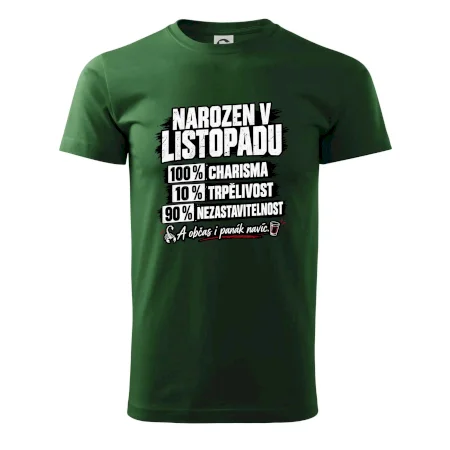 Narozen v listopadu charisma trpělivost a panák