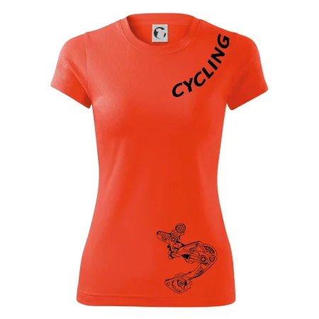Cycling nápis šikmo