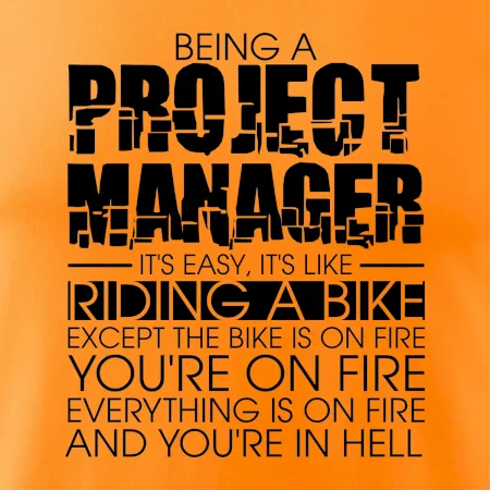 Being A Project Manager - bike