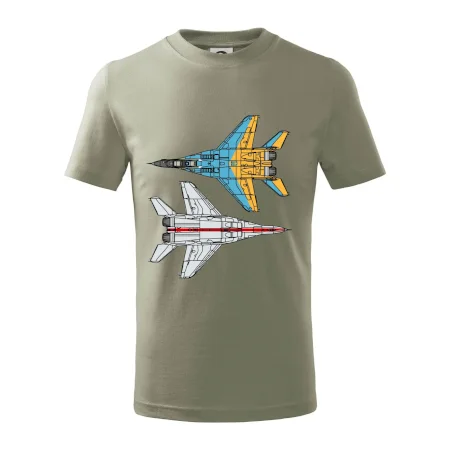 Mig 29 Fulcrum ze spoda a ze zhora
