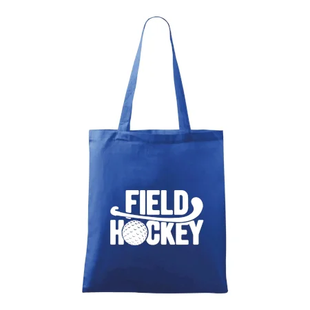 Field hockey míček a nápis