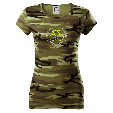 GO cyklista (fluo potisk)
