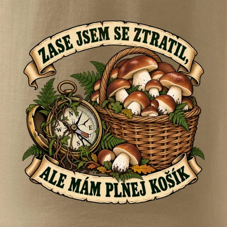 Zase jsem se ztratil, ale mám plnej košík