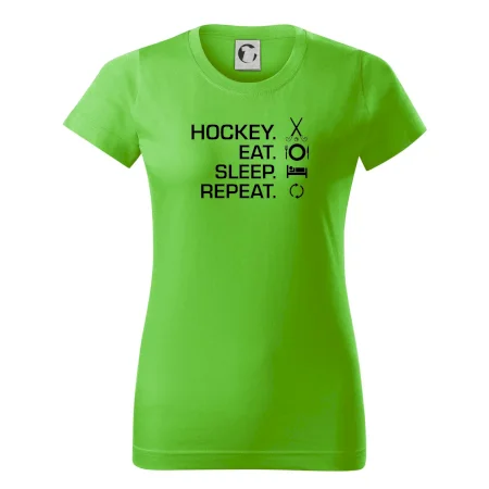 Pozemní hokej eat sleep repeat