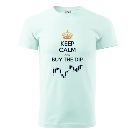 Keep Calm and Buy the Dip - koruna  a graf