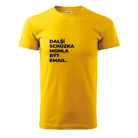 DALŠÍ SCHŮZKA MOHLA BÝT EMAIL.