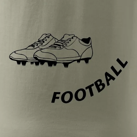 FOOTBALL nápis šikmo
