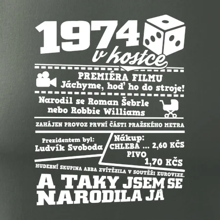 1974 v kostce