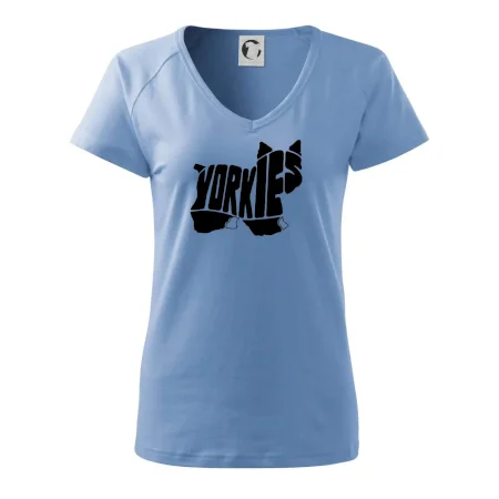 Jorkšírský teriér - Yorkie - Nápis v těle