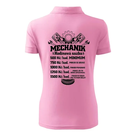 Mechanik - hodinová sazba