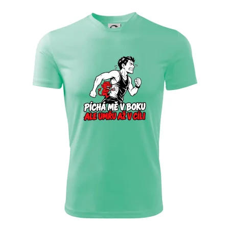 Běžec píchá mě v boku