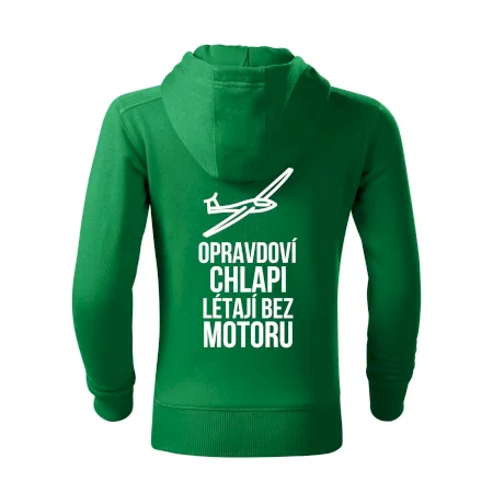 Opravdovi chlapi létají bez motoru
