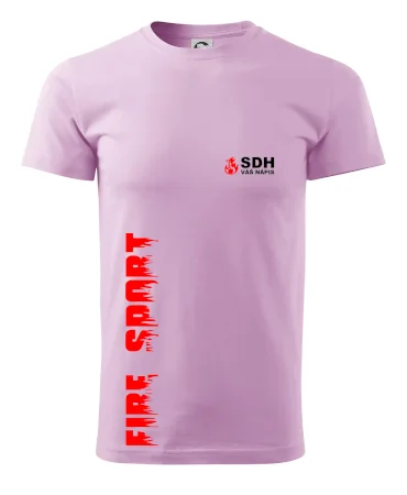 SDH nápis (oheň, firesport, název sboru - vlastní nápis)