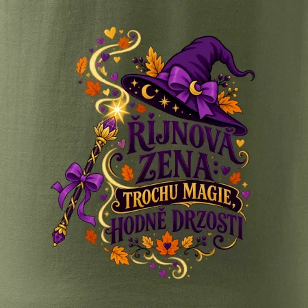 Říjnová žena trochu magie hodně drzosti