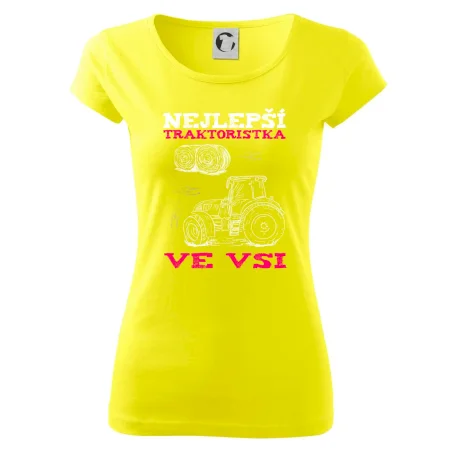 Traktoristka - nejjepší ve vsi