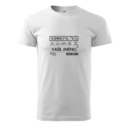 Vaše jméno - čárový kód