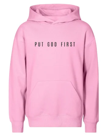 Put God first slabý nápis