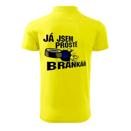 Ja jsem prostě brankář hokej