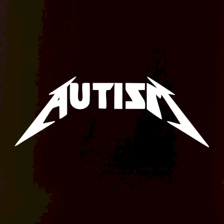 Autism rock nápis