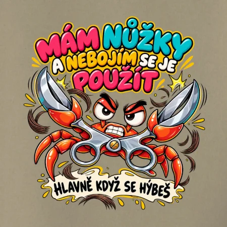 Mám nůžky a nebojím se je použít