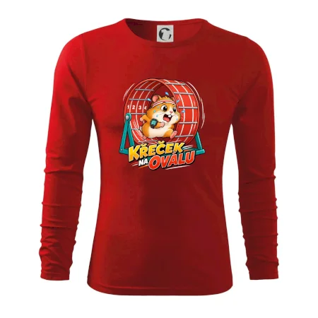 Běžecký křeček na oválu