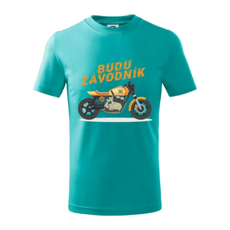 Budu závodník  žlutý cafe racer