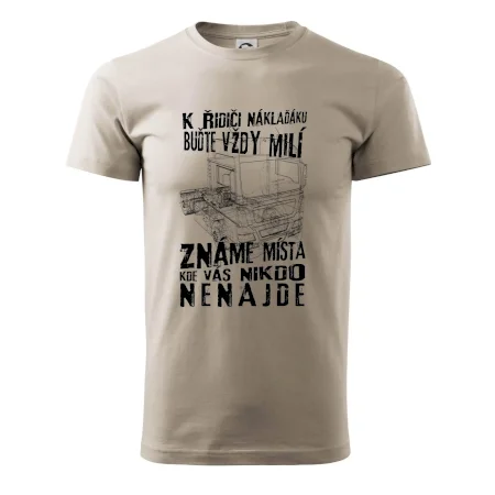K řidiči náklaďáku buďte vždy milý