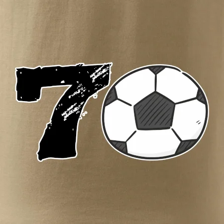 Fotbal kulaté narozeniny 70