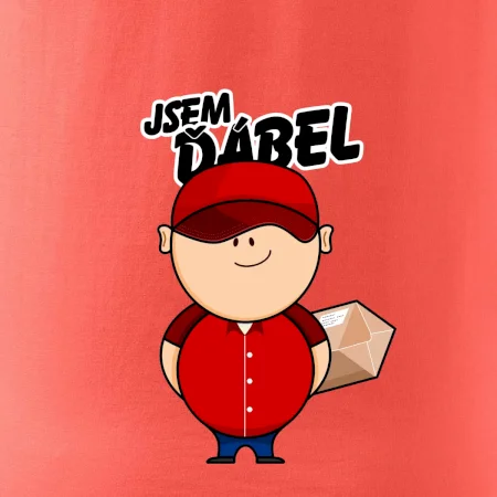 Jsem ďábel doručovatel červený