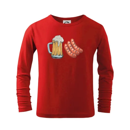 Pivo a klobása