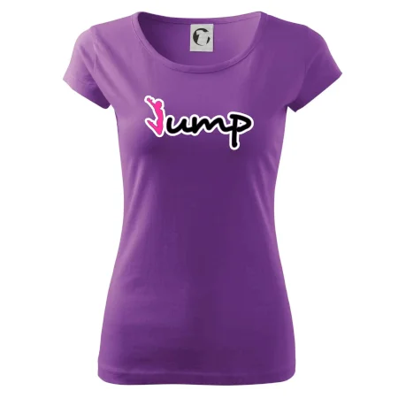 Jump - nápis a panáček