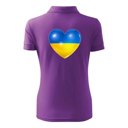 Ukrajina srdce vlajka