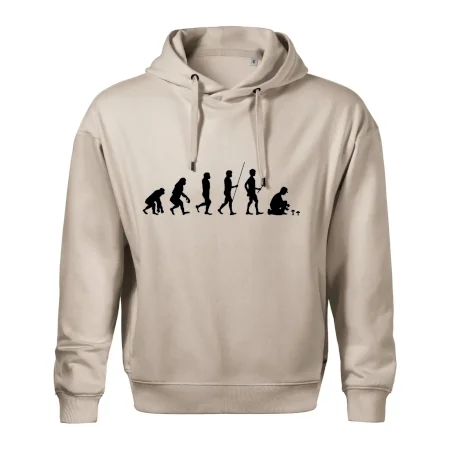 Evoluce houbař muž